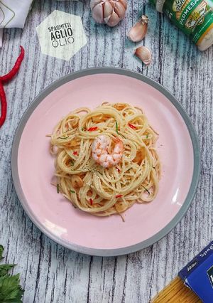 Foto resep Spaghetti Aglio Olio