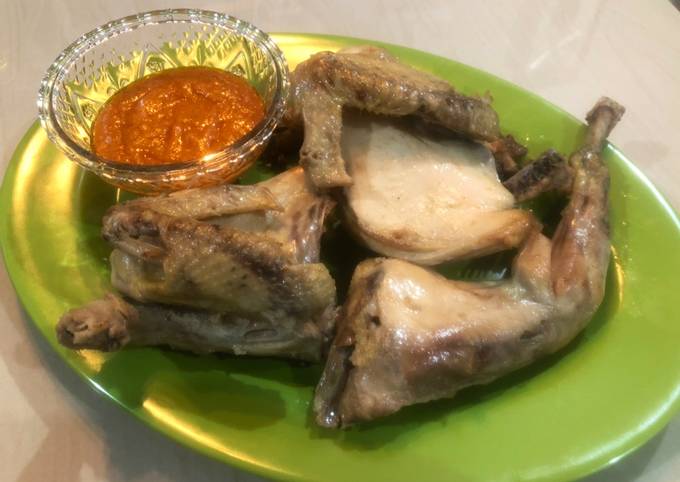 Ayam Pop Rumahan + Sambel Mantab Ala Resto Padang