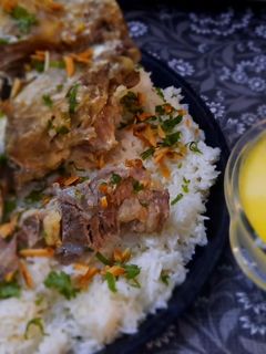صورة لوصفة منسف يا منسف