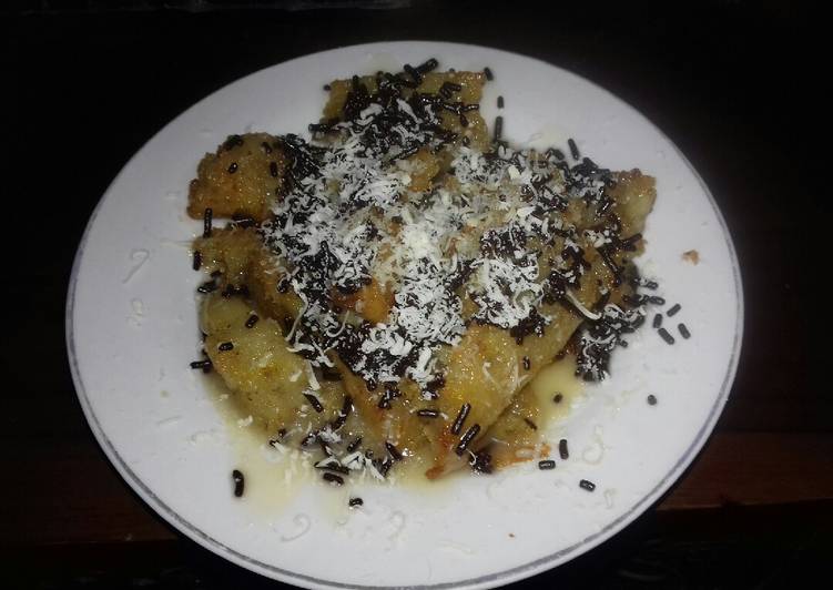 Pisang Nugget Coklat Keju
