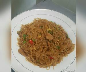 Ini Caranya Soun goreng baso Gurih Mantul