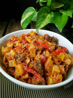 Foto resep SAMBEL GORENG KENTANG (#pr_masakankentang)