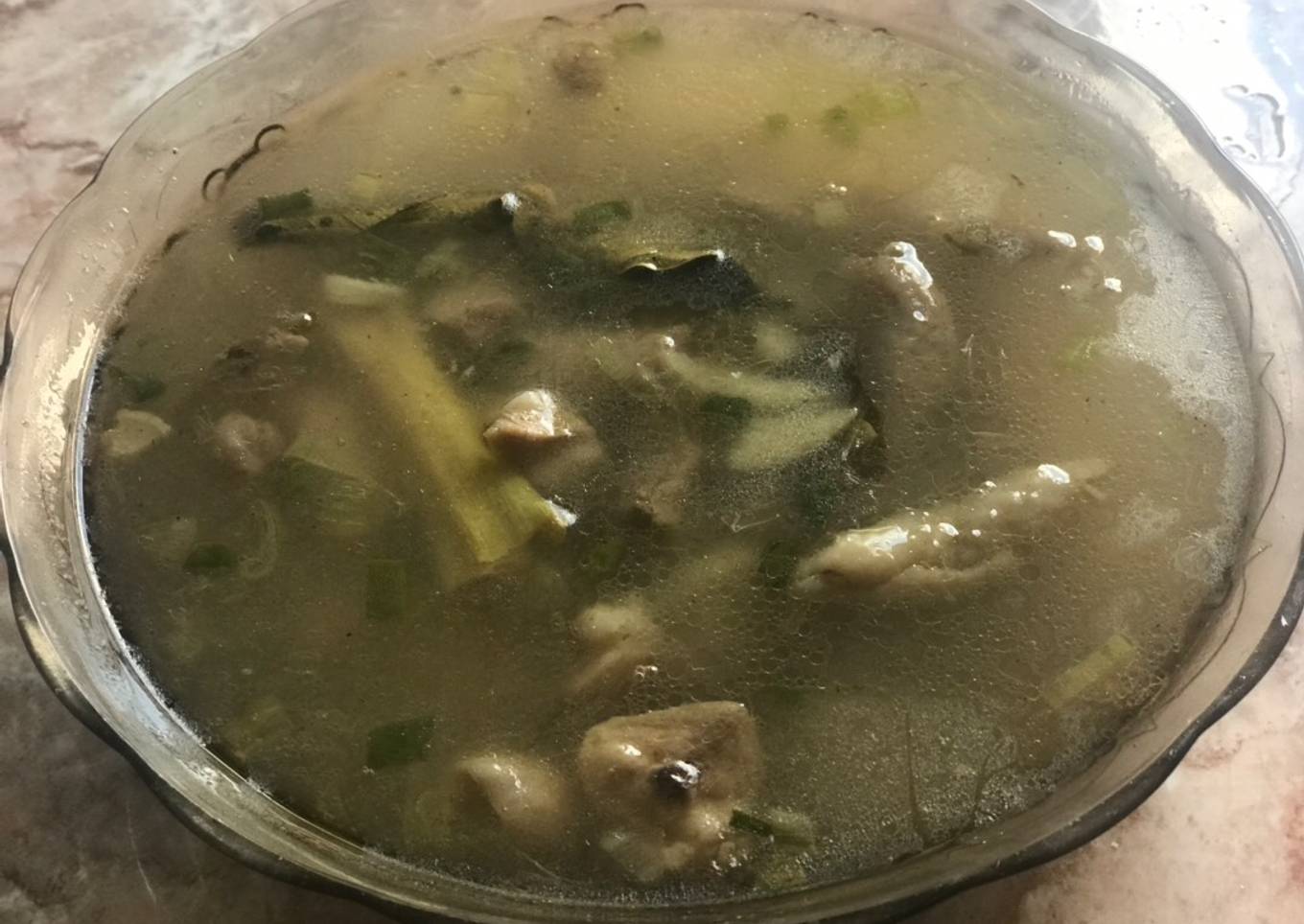 Sop Ayam Ala Pak Min Klaten