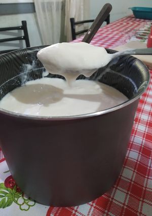 Una foto de Yogur casero
