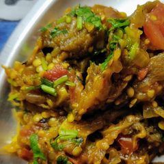 A picture of Smokey Baigan ka Bharta.