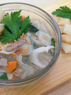 Foto resep Sop Daging Makaroni gurih No MSG