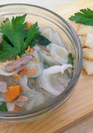 Foto resep Sop Daging Makaroni gurih No MSG