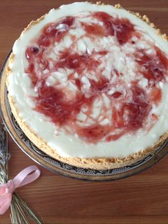 Una foto de Cheesecake de yogurt