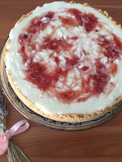 Una foto de Cheesecake de yogurt