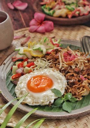 Foto resep Nasi Goreng Magelangan dengan Kecombrang
