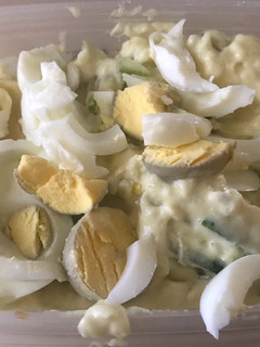 A picture of Potato salad.