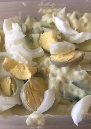 A picture of Potato salad.