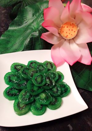 Hình của món Mứt Kiwi.
