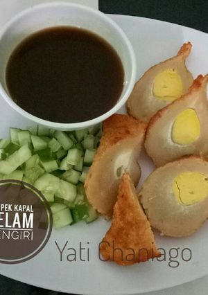 Foto resep Pempek Kapal Selam (Tengiri)