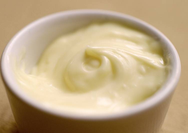 Steps to Prepare Favorite How to Make Mayonnaise (with Egg) at Home?