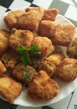 Foto principal de 🐟Merluza Empanada🐟 con pellas de pan 🍞