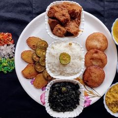 A picture of Tricolour Vegetable Thali.