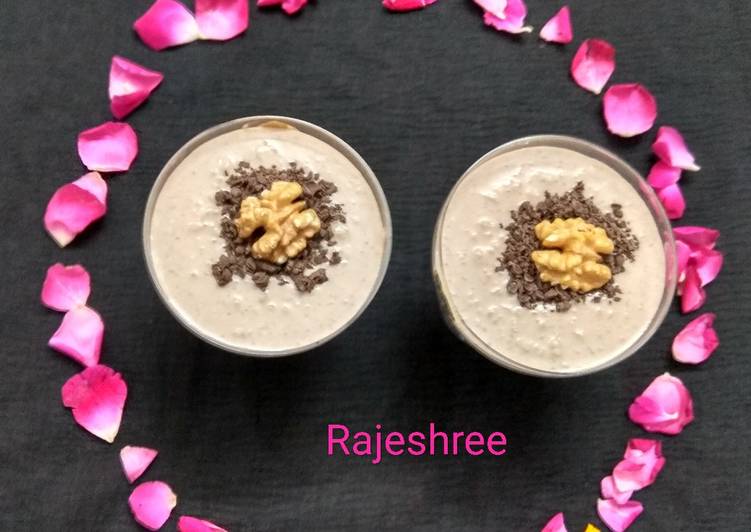 Recipe of Award-winning Chocolate Walnut Kheer Cooking Basics for Beginners