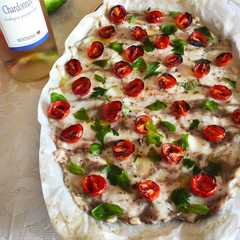 Carpaccio di Ombrina con pomodorini al forno-レシピのメイン写真