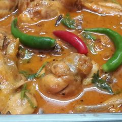 A picture of Chicken Malai Curry.