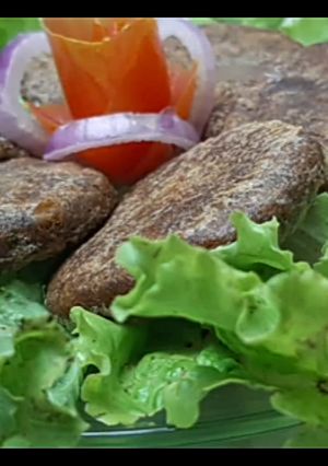 A picture of Shami Kabab #Eid Special.
