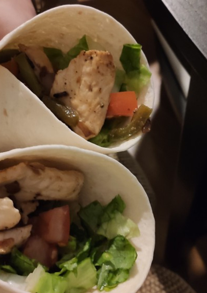 Una foto de Fajitas de pollo