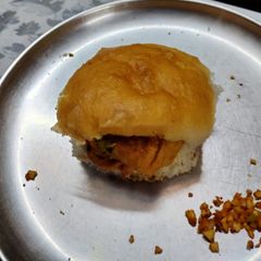A picture of Vada Pav.