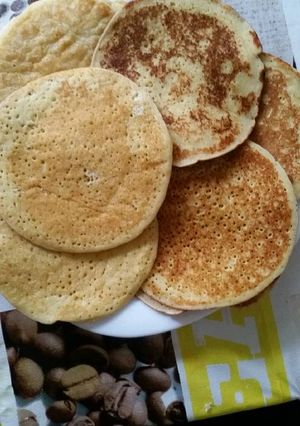 صورة لوصفة بان كيك على الطريقة الالمانية