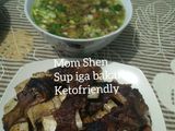 Sup iga bakar #ketofriendly