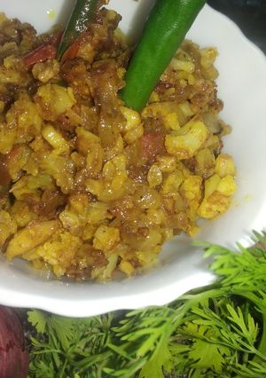 गोभी का कीमा (gobi ka keema recipe in Hindi) रेसिपी मुख्य फोटो