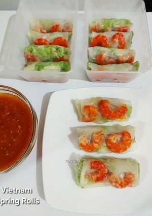 Foto resep Vietnamese Spring Rolls