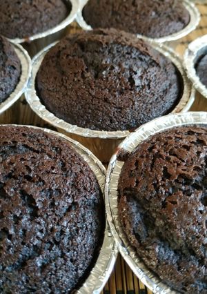 Φωτογραφία της συνταγής Νηστίσιμα cupcakes με κακάο
