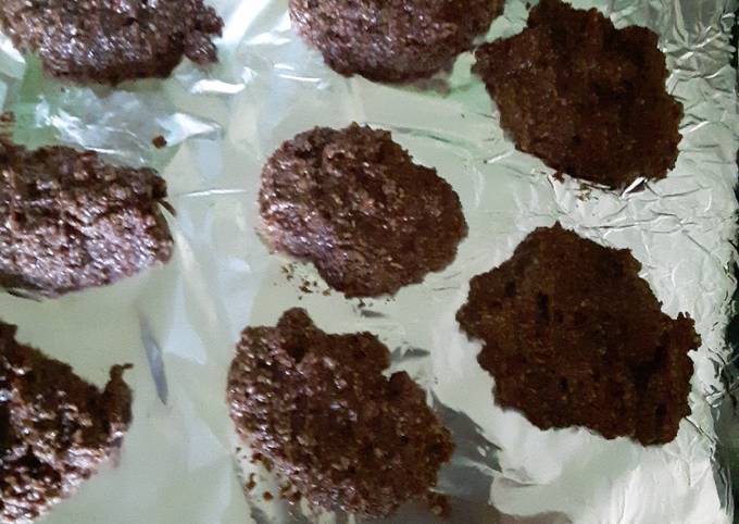 Chocolate Coconut No-Bake Cookies