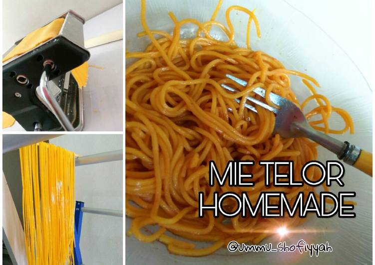 Langkah Mudah untuk Membuat Mie Telor Wortel Homemade, Enak