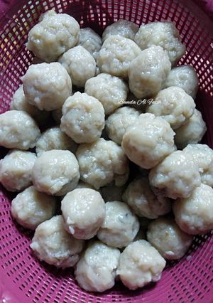 Foto resep Bakso ikan gabus