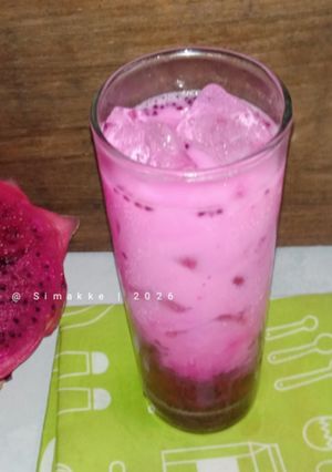 Foto resep Es Kocok Buah Naga