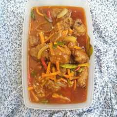 รูปของ Tumis ayam tepung asam manis pedas