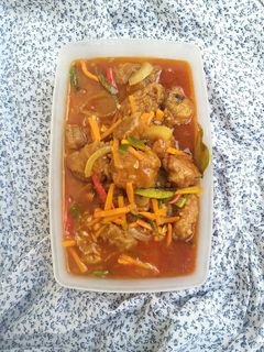 Foto resep Tumis ayam tepung asam manis pedas