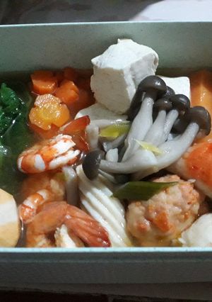 Foto resep Steamboat Kuah Tomyam