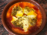 Provolone con chorizo