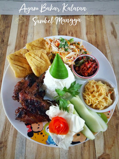 Foto resep Ayam Bakar Kalasan Sambel Mangga