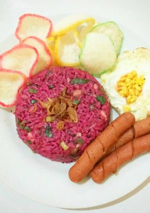 Foto resep Nasi Goreng Buah Naga