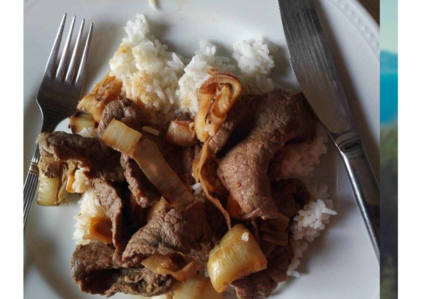 Du boeuf aux poireaux ou aux oignons