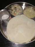 Appam and White Saagu(White Kurma)