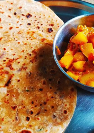 ছাতুর রুটি (chatur rooti recipe in Bengali) রেসিপির প্রধান ছবি