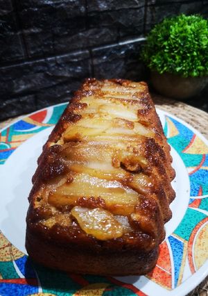 Una foto de Budín ACARAMELADO DE PERAS ♥️