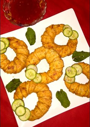 A picture of Ring samosa.