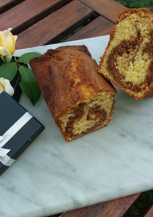 Une photo de Gâteau Marbré