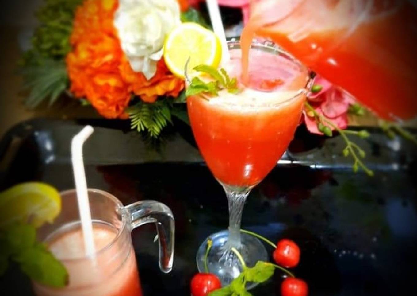Plum Mint Cooler