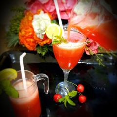 A picture of Plum Mint Cooler.